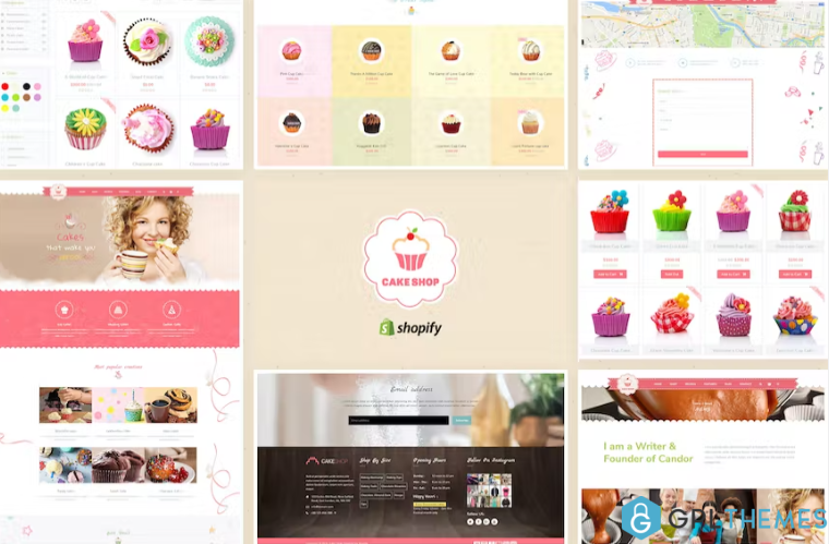 cake shop shopify theme for bakery and cafe