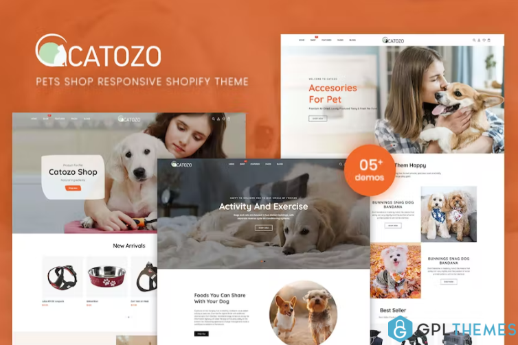 catozo pets shop responsive shopify theme