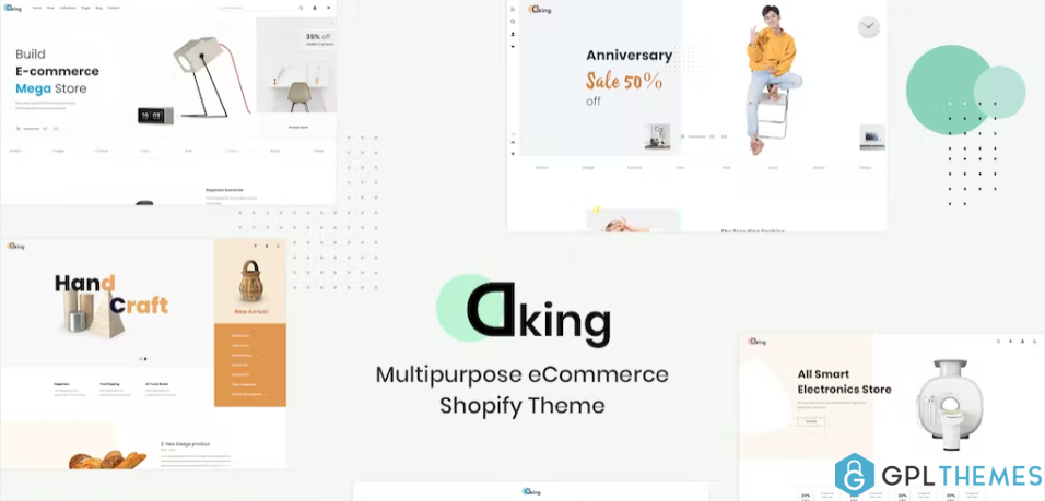 dking – multipurpose ecommerce shopify theme