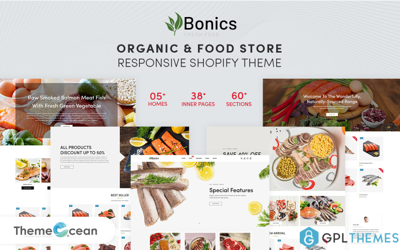 Bonics – Organic & Food Store Shopify Theme
