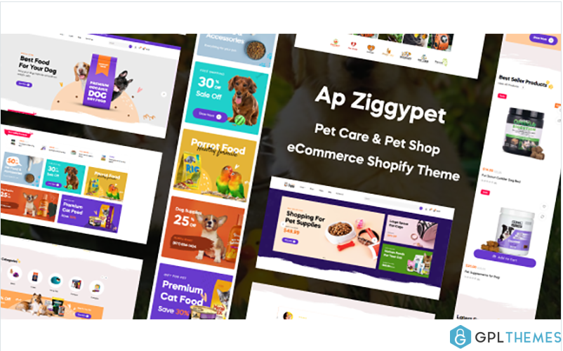 TM Ziggypet – Pet Care & Pet Shop Shopify Theme