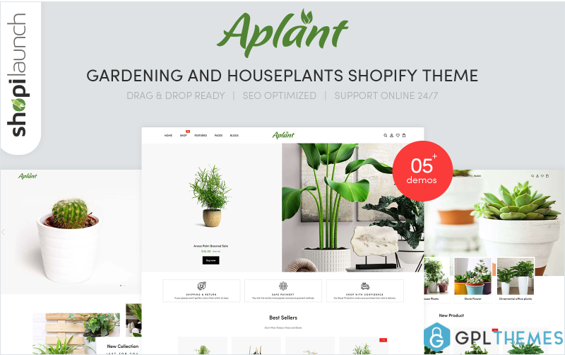 Aplant – Gardening & Houseplants Shopify Theme