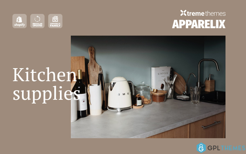 Apparelix – Kitchen Supplies Shopify Theme