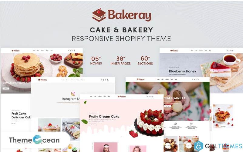 Bakeray – Cake & Bakery Responsive Shopify Theme