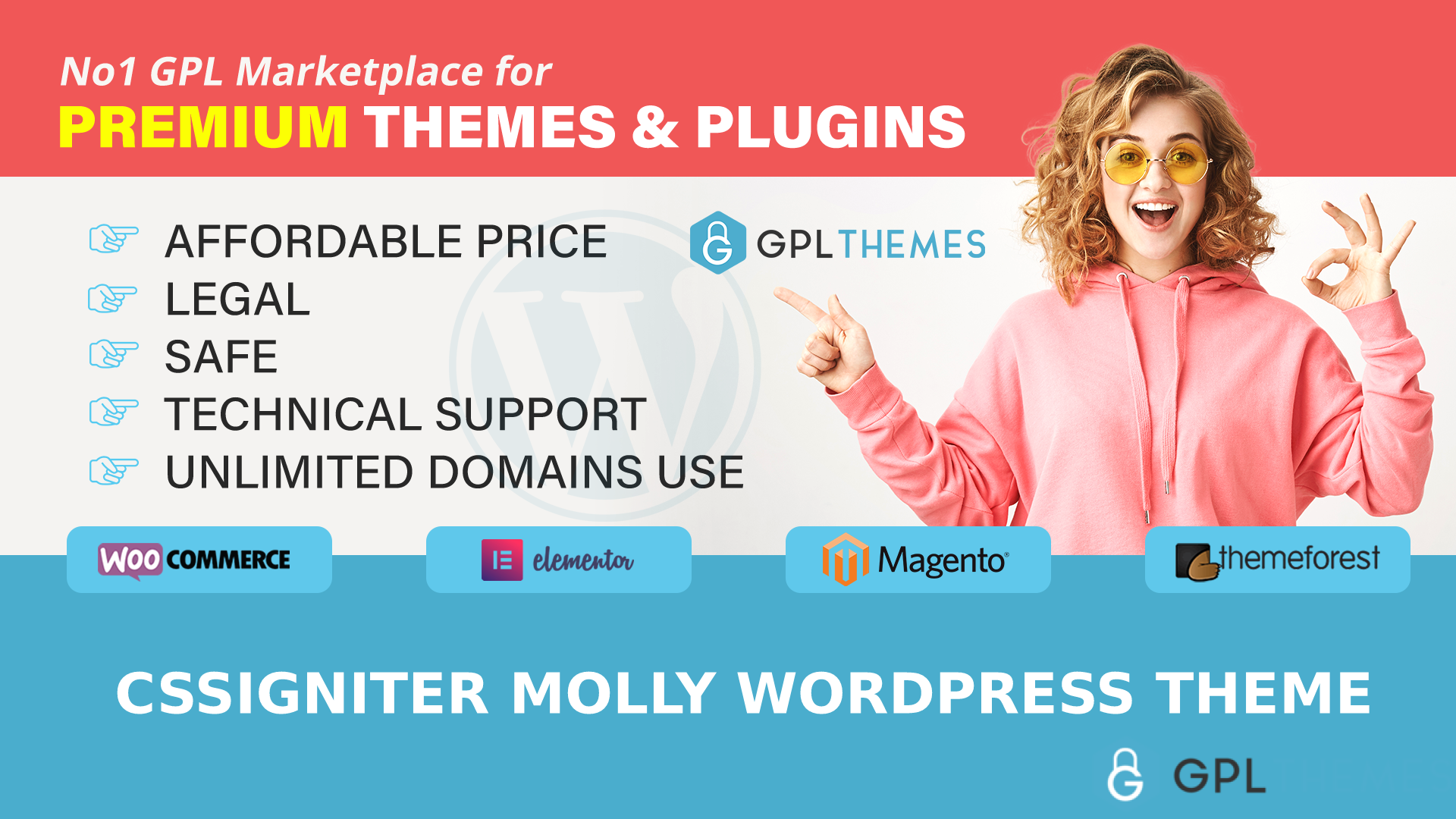 CSSIgniter Molly WordPress Theme
