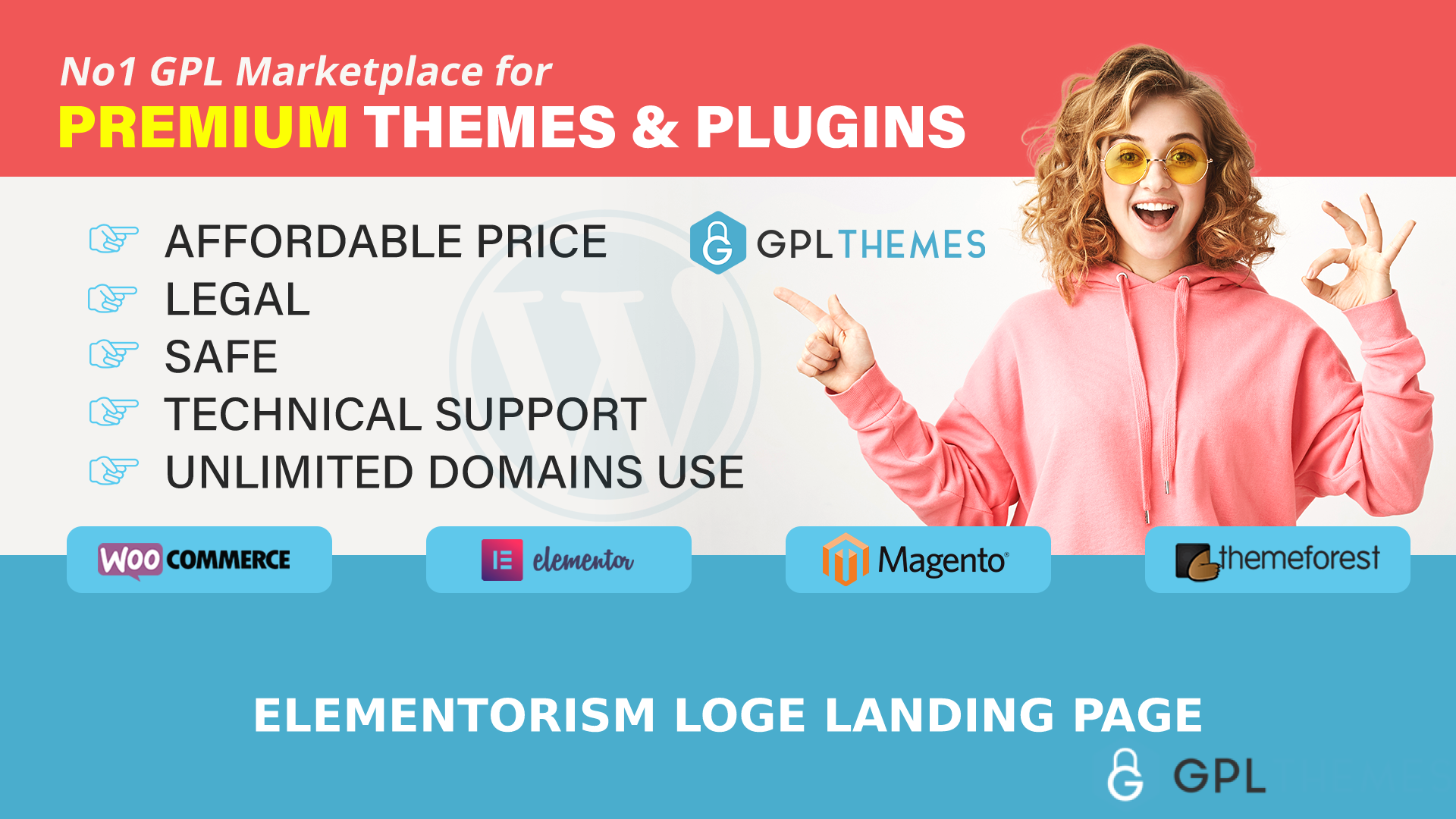Elementorism Loge Landing Page