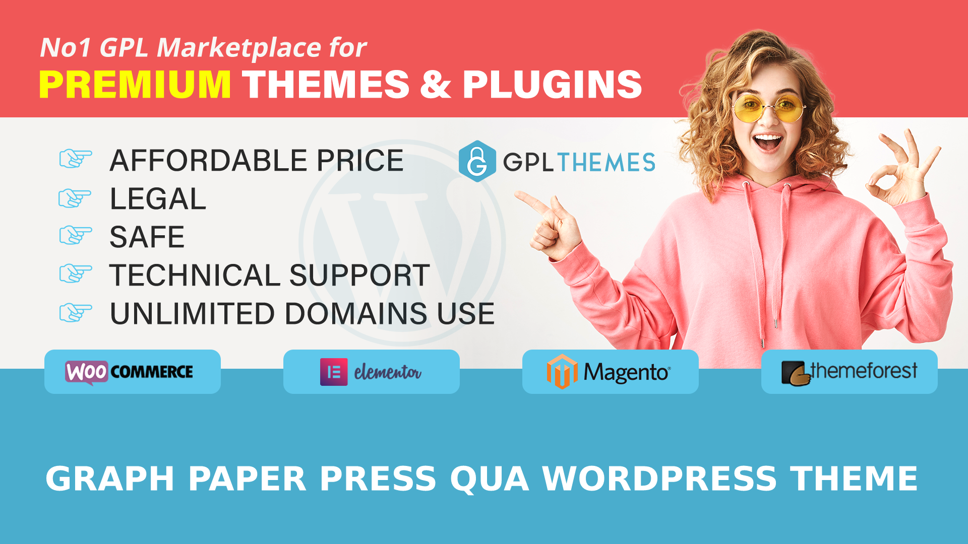Graph Paper Press Qua WordPress Theme