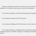 woocommerce pdf watermark advanced settings