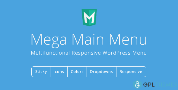 Mega Main Menu WordPress Menu Plugin