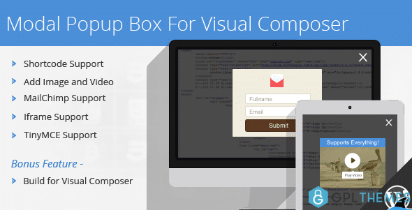 Modal Popup Box For Visual Composer