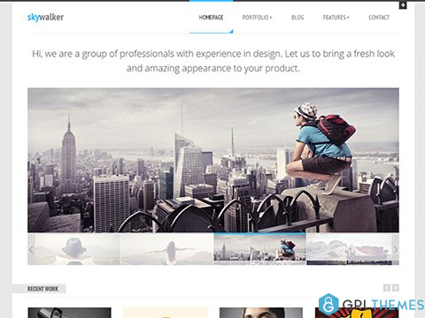 SkyWalker WordPress Theme