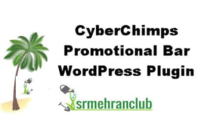CyberChimps Promotional Bar WordPress Plugin