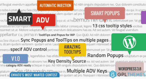 SmartADV Tooltips Banners and Popups for WP