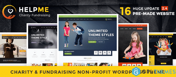 HelpMe Nonprofit Charity WordPress Theme