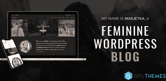 Marjetka A Feminine WordPress Blog Theme