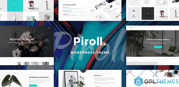 Piroll Portfolio WordPress Theme