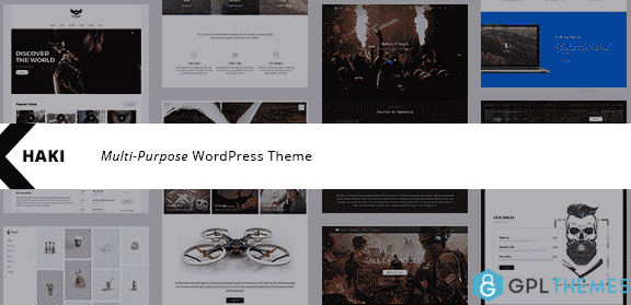 Khaki Responsive Multi Purpose WordPress Theme