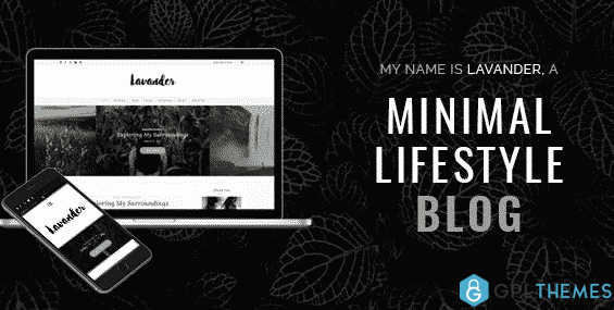 Lavander A Lifestyle WordPress Blog Theme