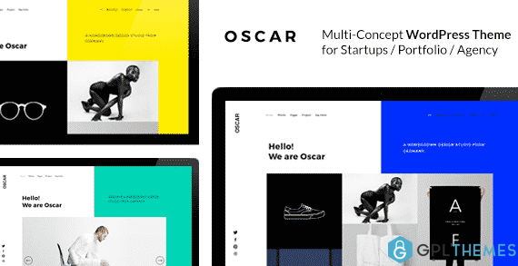 OSCAR Creative Portfolio Agency WordPress Theme