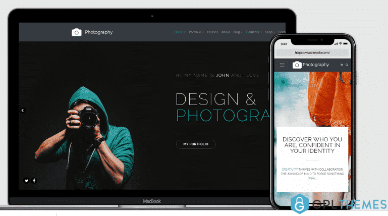 VisualModo Photography WordPress Theme