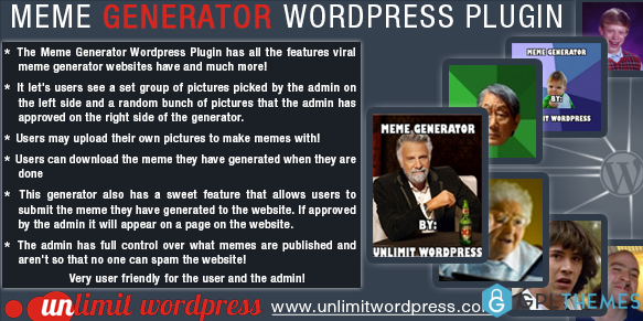 Meme Generator WordPress Plugin
