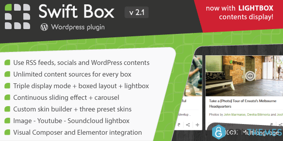 Swift Box WordPress Contents Slider and Viewer