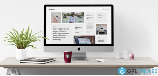 Pasadena Contemporary Portfolio WordPress Theme