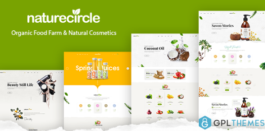 NatureCircle Organic WooCommerce WordPress Theme