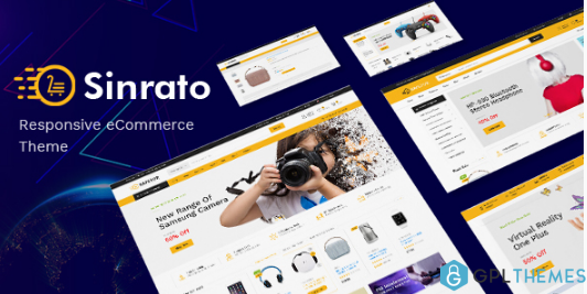 Sinrato Electronics Theme for WordPress
