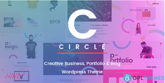 Circle Creative Portfolio WordPress Theme