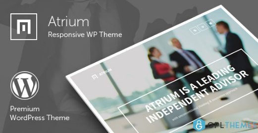 Atrium Finance Consulting WordPress Theme