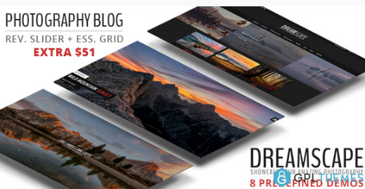 Dreamscape A WordPress Photography Blog Theme