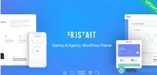 Prostart Startup Corporate WordPress Theme