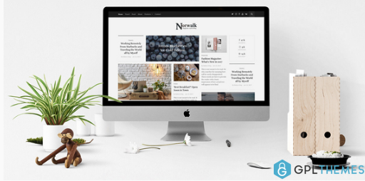 Norwalk Magazine Styled Blog WordPress