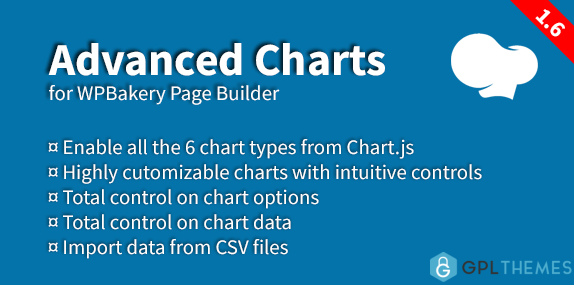 Advanced Charts for WPBakery Page Builder