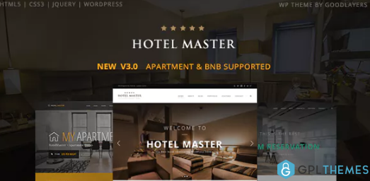 Hotel WordPress Theme For Hotel Booking Hotel Master
