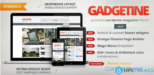 Gadgetine WordPress Theme for Premium Magazine