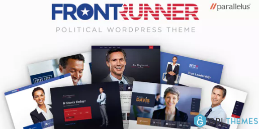 Political WordPress Theme FrontRunner