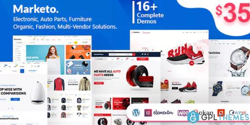 Marketo eCommerce Multivendor Marketplace Woocommerce WordPress Theme