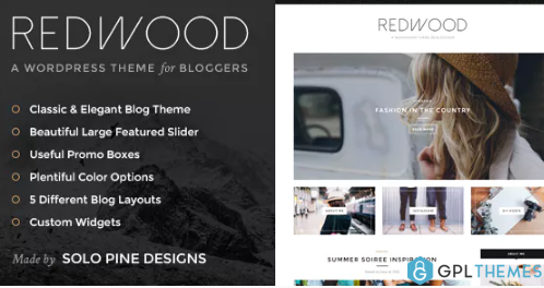 Redwood A Responsive WordPress Blog Theme