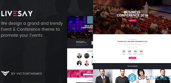 Livesay Event Conference WordPress Theme