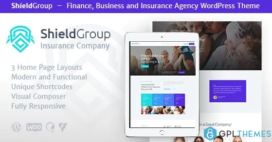 ShieldGroup An Insurance Finance WordPress Theme