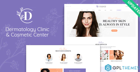 DC Dermatology Clinic Cosmetology Center WordPress Theme