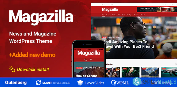 Magazilla News Magazine Theme