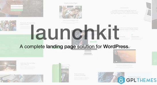 Launchkit Landing Page Marketing WordPress Theme