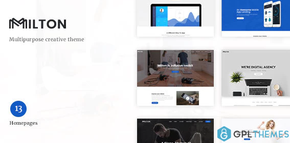 Milton Multipurpose Creative WordPress Theme