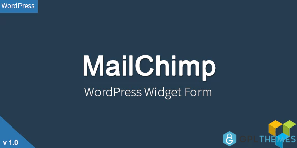 MailChimp Form Subscribe Widget and Visual Composer