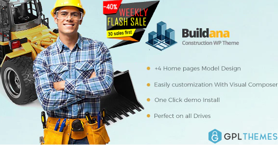 Buildana Construction Building WordPress Theme