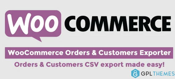 WooCommerce Orders Customers Exporter