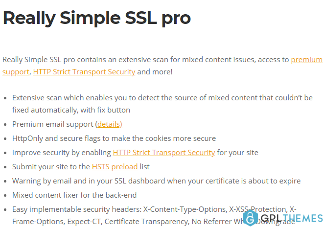 Really Simple SSL Pro